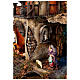 Presepe napoletano illuminato 12 cm Marechiaro 50x60x74 cm  s7