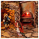 Illuminated village with real fountain for 8 cm Neapolitan Nativity Scene, 50x80x50 cm s4