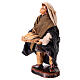 Terracotta baker figurine 10 cm Neapolitan nativity scene s3