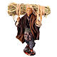 Campesino con paja 10 cm terracota belén napolitano s1
