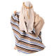 Pastore con fanciullo 10 cm terracotta presepe napoletano s4