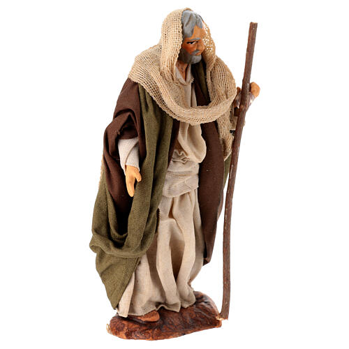 Huida a Egipto 12 cm belén napolitano terracota 5
