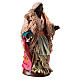 Moor woman, terracotta and fabric, Neapolitan Nativity Scene with 12 cm characters s4