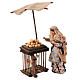 Egg stand with woman, Neapolitan Nativity Scene, h 12 cm s1