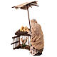 Peasant with egg stand 12 cm Neapolitan nativity scene s2