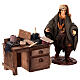 Banco ciabattino presepe napoletano 10 cm terracotta s2