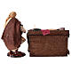 Cobbler's bench with terracotta figurine for 12 cm Neapolitan Nativity Scene s4