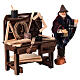 Carpenter with work bench, h 10 cm, Neapolitan Nativity Scene s3