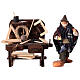 Banco falegname h 10 cm presepe napoletano terracotta s1