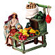 Banco frutta 6 cm presepe napoletano terracotta s2
