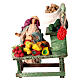 Banco frutta 6 cm presepe napoletano terracotta s3