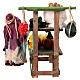 Banco frutta 6 cm presepe napoletano terracotta s5