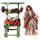 Banco frutta terracotta presepe napoletano 10 cm s1