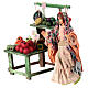 Banco frutta terracotta presepe napoletano 10 cm s2