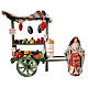 Neapolitan nativity scene fruit wagon 12 cm terracotta s1