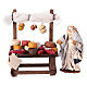 Étal charcuterie 6 cm crèche napolitaine terre cuite s1