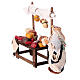 Banco salumi 6 cm presepe napoletano terracotta s2