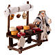 Banco salumi 6 cm presepe napoletano terracotta s3