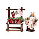 Meat stall for Neapolitan Nativity Scene with 10 cm terracotta figurine s1