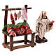 Meat stall for Neapolitan Nativity Scene with 10 cm terracotta figurine s3