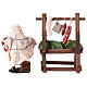 Meat stall for Neapolitan Nativity Scene with 10 cm terracotta figurine s4