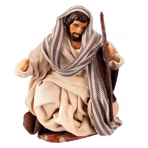 Holy Family Neapolitan nativity scene, 10 cm 3