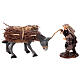 Man pulling a donkey for 10 cm Neapolitan Nativity Scene s1