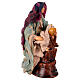 Donna terracotta bimbo in braccio presepe napoletano 10 cm s3