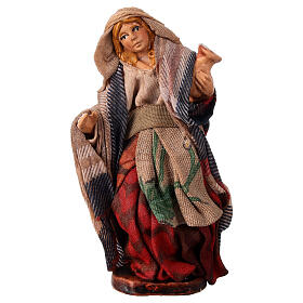 Donna con anfora presepe napoletano 10 cm