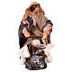 Woman kneading for 10 cm Neapolitan Nativity Scene s1