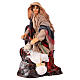 Woman kneading for 10 cm Neapolitan Nativity Scene s2