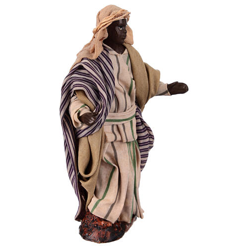 Cammelliere presepe napoletano 12 cm 3