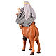 Arab man on a camel for 12 cm Neapolitan Nativity Scene s5