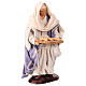 Arab man with bread, figurine for 12 cm Neapolitan Nativity Scene s3