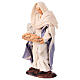 Statuina arabo con pane presepe napoletano 12 cm s2