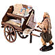 Carro edicolante con statuina presepe napoletano 12 cm s2