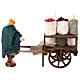 Spices cart for 10 cm Neapolitan Nativity Scene s4