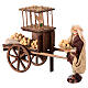 Carro venditore uova con statuina presepe napolitano 12 cm s2