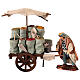 Seed seller wagon 12 cm Neapolitan nativity scene s1