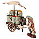 Seed seller wagon 12 cm Neapolitan nativity scene s2