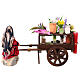 Cart with florist for 12 cm Neapolitan Nativity Scene s4