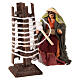 Woman spinning wool with spindle of 6 cm for Neapolitan Nativity Scene s2