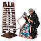 Thread maker woman 8 cm Neapolitan nativity s1