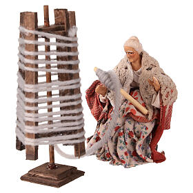 Filalana con fuso 10 cm presepe napoletano