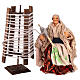 Statuina filalana con fuso presepe napoletano 14 cm  s1