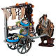 Fish cart for 10 cm Neapolitan Nativity Scene s3