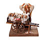 Milkmaid with cart for 10 cm Neapolitan Nativity Scene s1