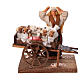 Milkmaid with cart Neapolitan Nativity Scene 10 cm s1