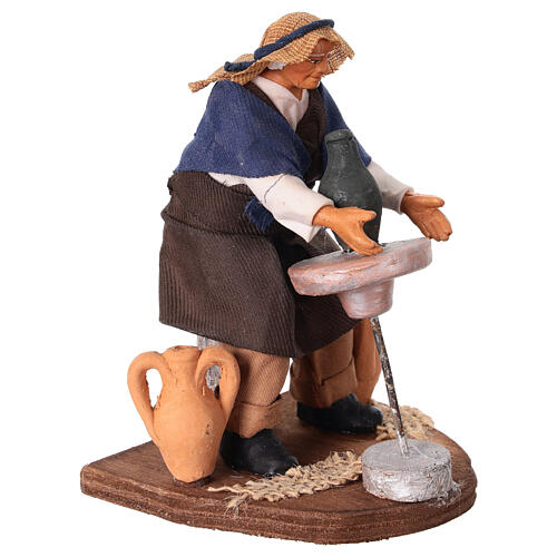 Potter with wheel for 13 cm Neapolitan Nativity Scene 3