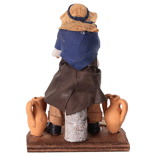 Potter with wheel for 13 cm Neapolitan Nativity Scene 4